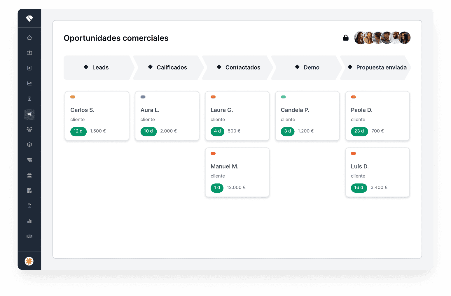 Agency CRM and client management