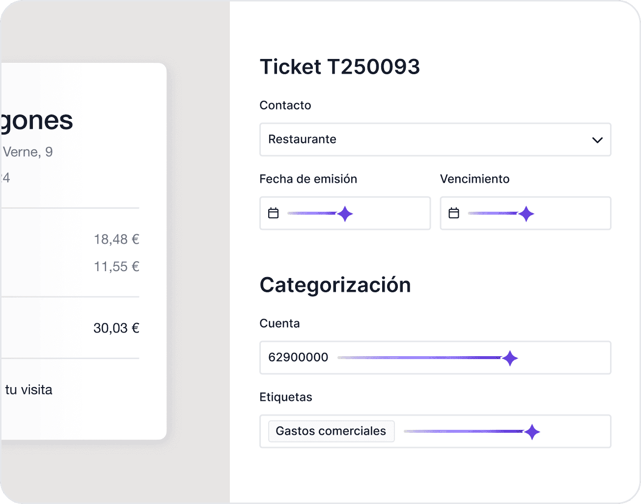AI accounting intelligence dashboard