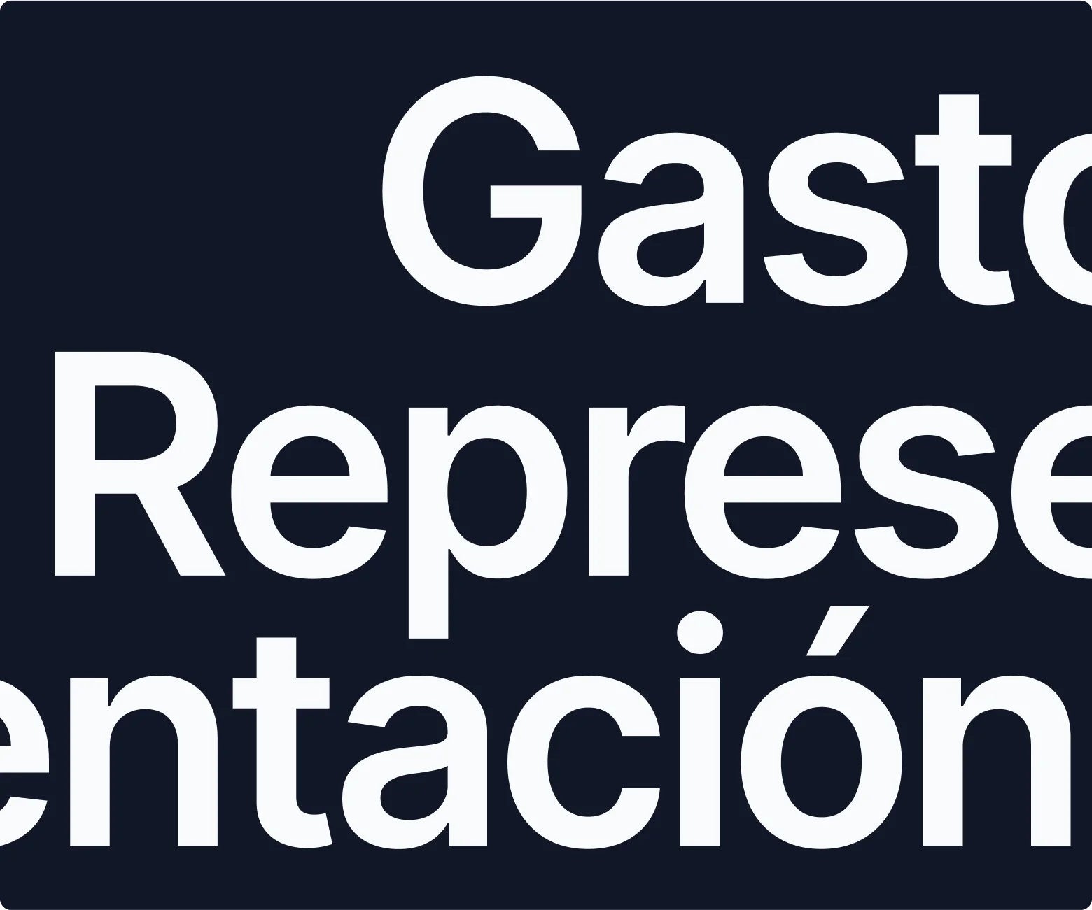 ¿Cómo gestionar los gastos de representación?