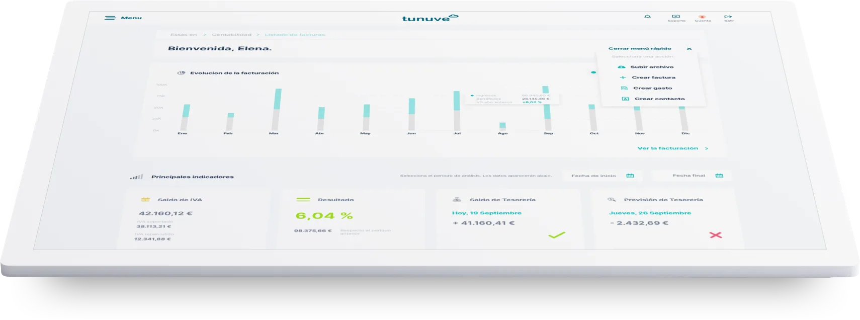 programas de facturación para asesorías y gestorías de tunuve