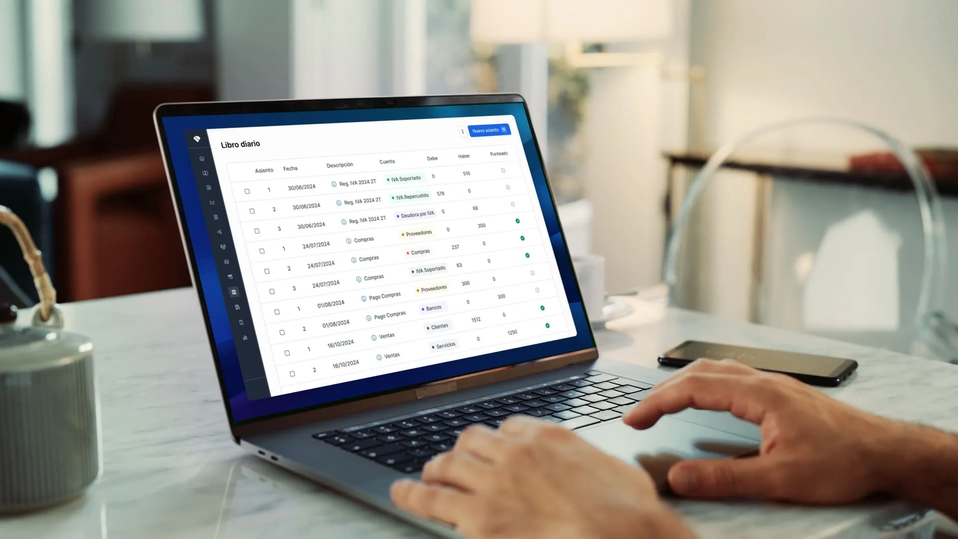 Holded freelancer dashboard