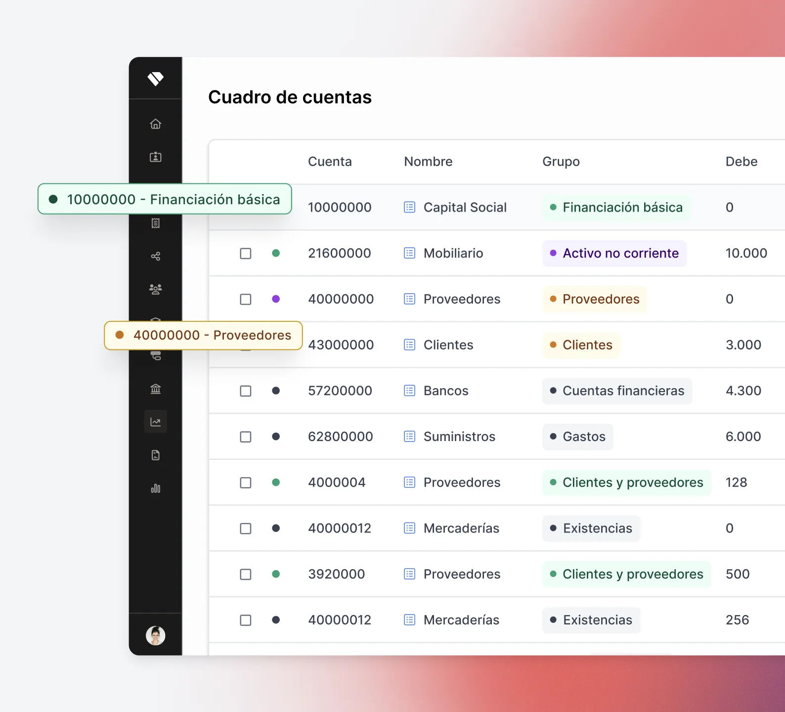 Software de contabilidad de Holded