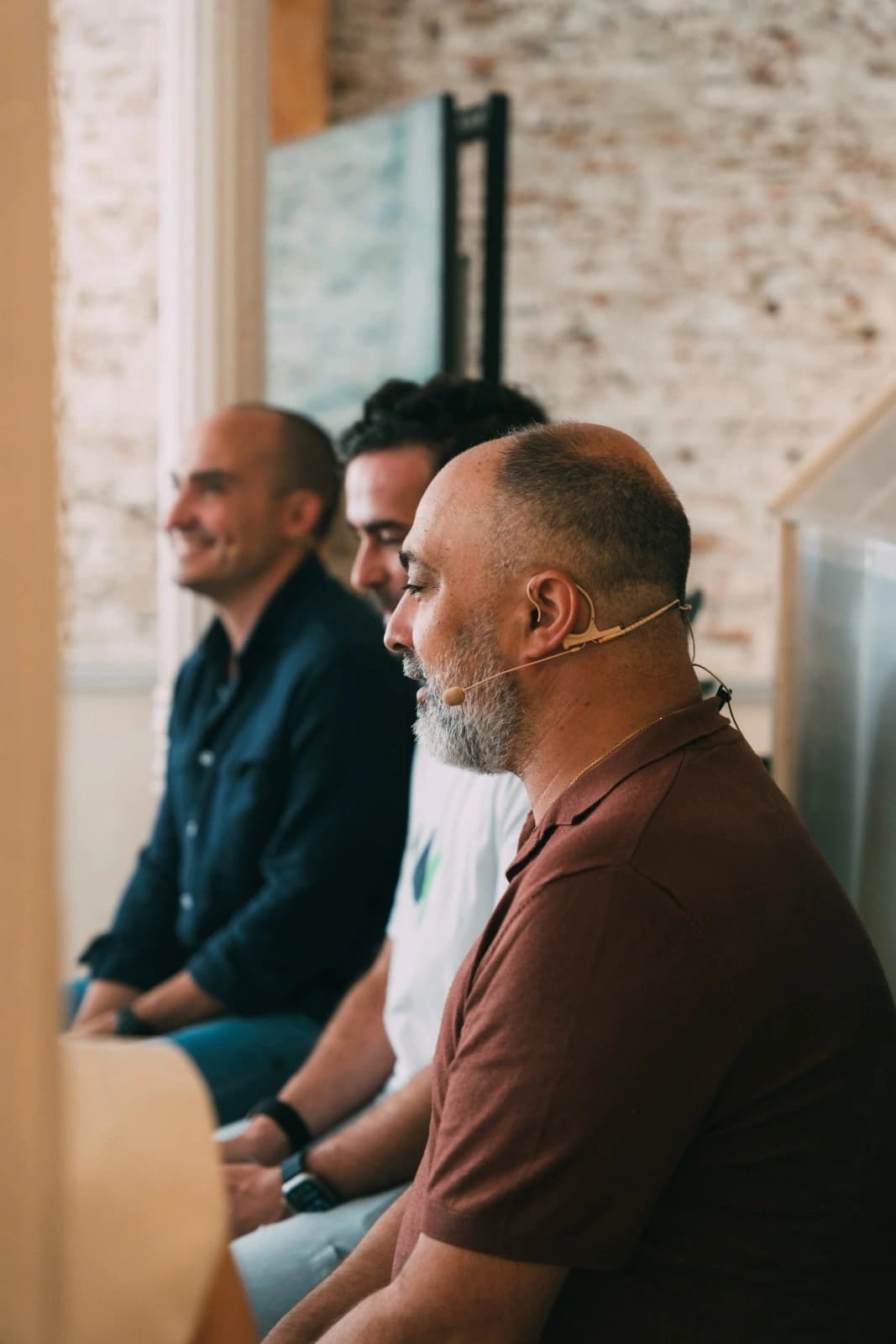 Enrique Espinel, Álvaro Falcones y Rafa Martínez