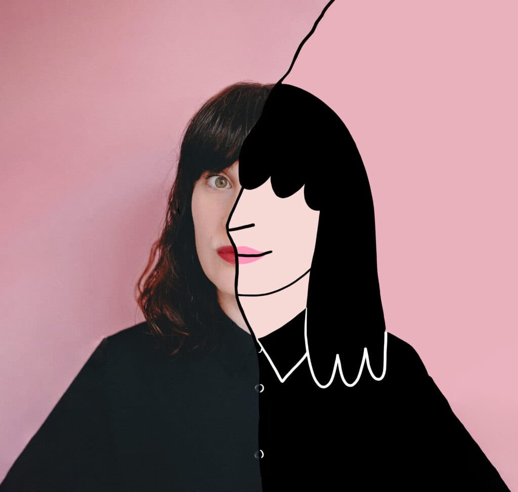 Lyona, autorretrato