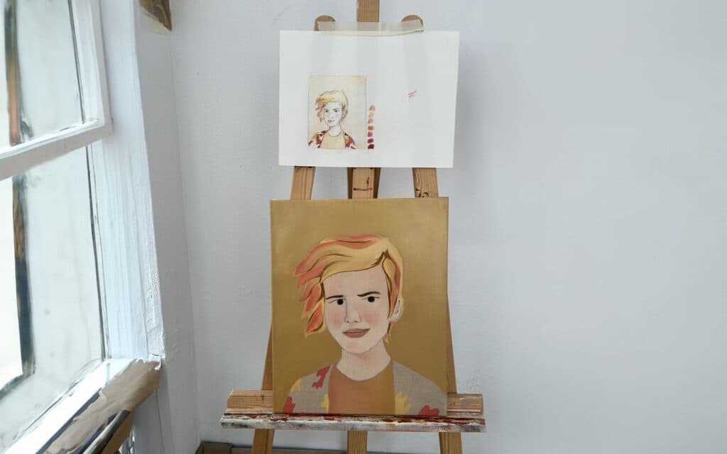 Retrato de Silvia Rivela