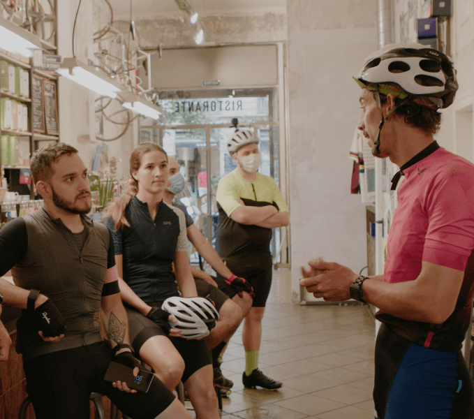 Eroica Caffé es la prueba de que seguir pedaleando es la única opción