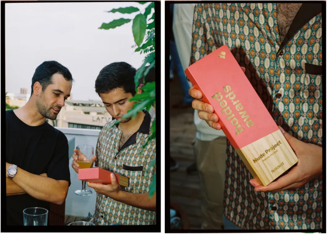 Bruno Casanovas y Alex Benlloc, de Nude Project