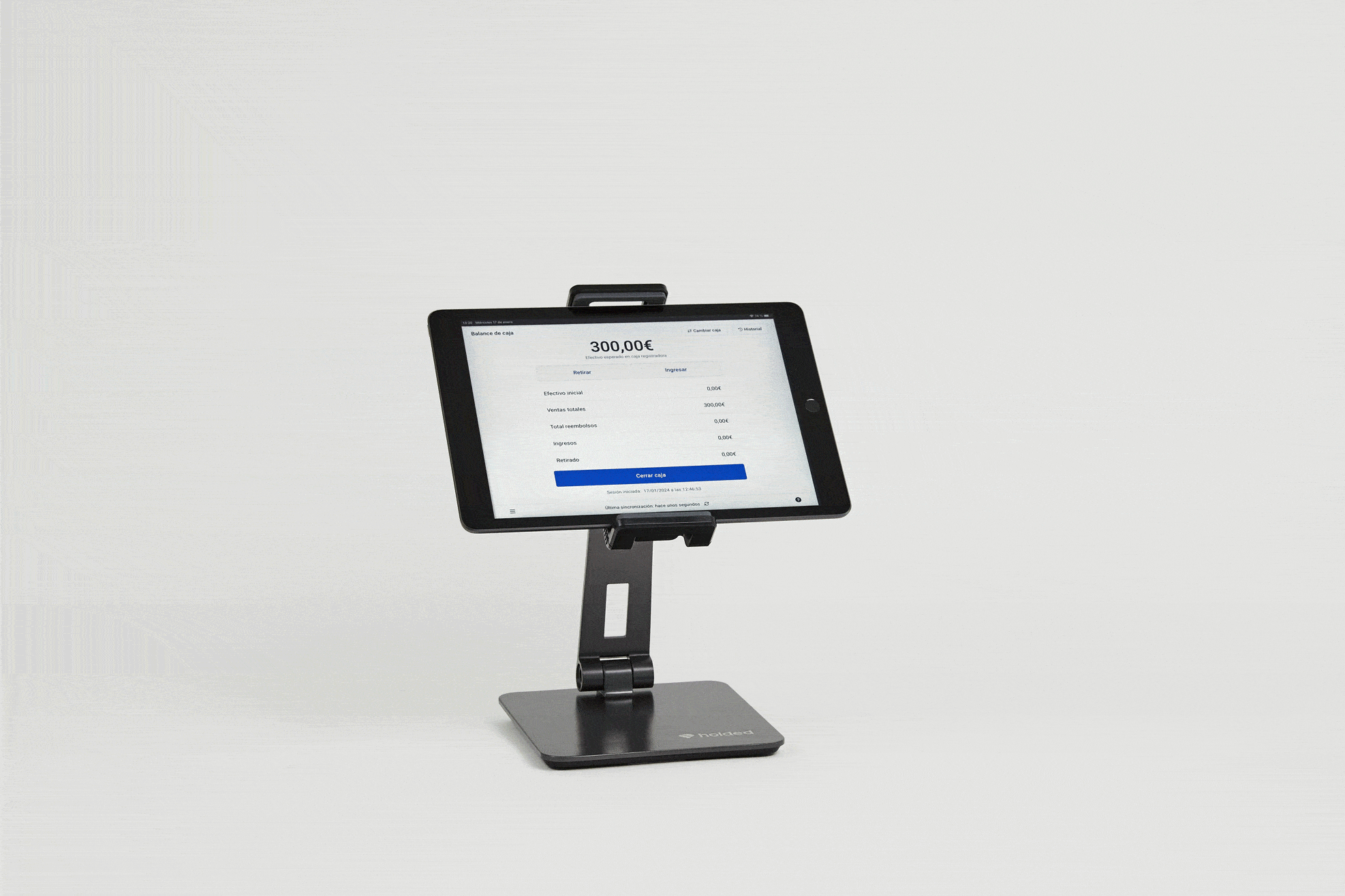 Holded POS stock and accounting connection