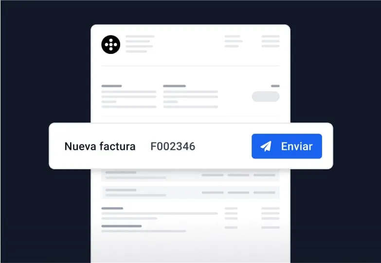 Project management interface in Holded