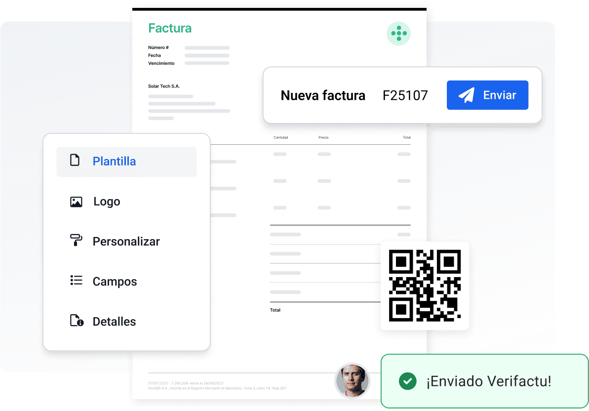 Funcionalidades de Verifactu en Holded